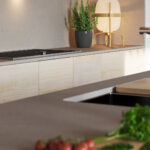 Caesarstone Raw Concrete Splashback
