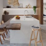 Caesarstone 5131 Calacatta Nuvo Worktop and Island