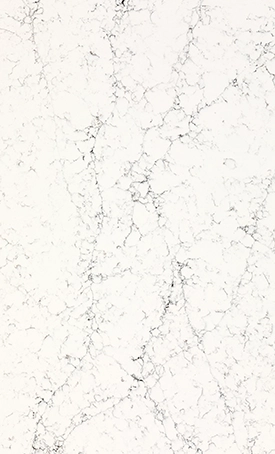 White Attica — Quartz Caesarstone® worktop finish