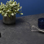 Caesarstone Darcrest black kitchen worktop