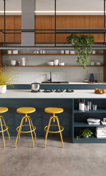 Caesarstone 501 Snowdrift Porcelain Worktop