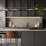 Caesarstone Striate kitchen worktops