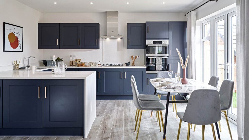 Caesarstone kitchen countertops features in new Bloor Homes development