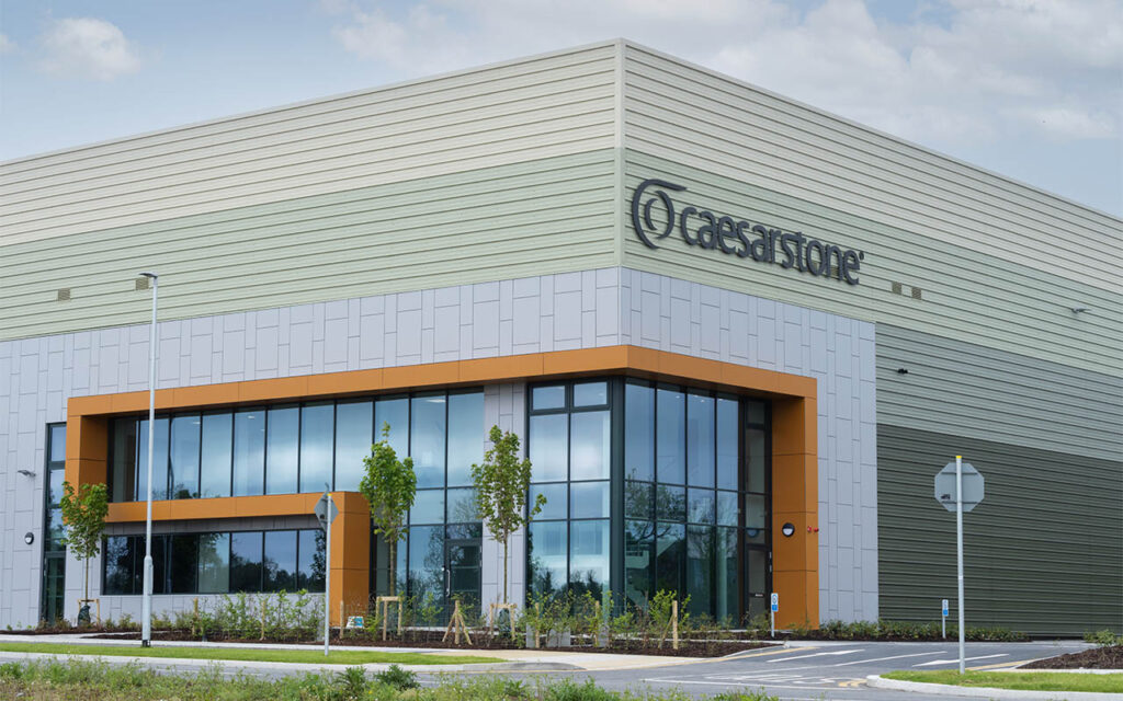 Caesarstone Dublin Distribution Centre in Ireland