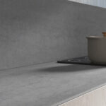 Caesarstone Concrita Porcelain Kitchen worktop and splashback