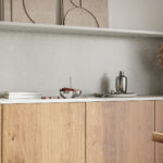 Caesarstone Brillianza Mineral kitchen worktop and splashback