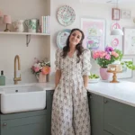 Rosanna Falconer in her Caesarstone kitchen