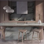 Caesarstone Ocean Sage Kitchen Worktop