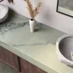 Caesarstone Ocean Sage Bathroom Vanity