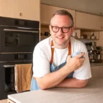 Great British Bake Off Winner Ed Kimber in his Caesarstone kitchen