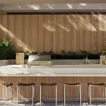 Caesarstone 545 Fossillia Outdoor Kitchen Worktop