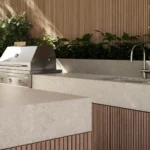 Caesarstone 545 Fossillia Outdoor Kitchen Worktop