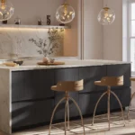 Caesarstone 582 Dolcivio white porcelain kitchen worktop