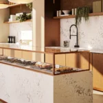 Caesarstone 5105 Calacatta Dreamwave ICON fusion worktop