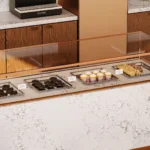 Caesarstone 5105 Calacatta Dreamwave ICON fusion worktop