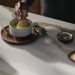 Caesarstone 8104 Calacatta Thyme ICON fusion worktop