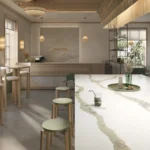 Caesarstone 8104 Calacatta Thyme ICON fusion worktop